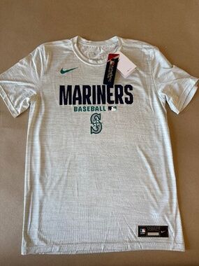 NWT Nike Dri Fit Authentic Collection Seattle Mariners Size Men's S